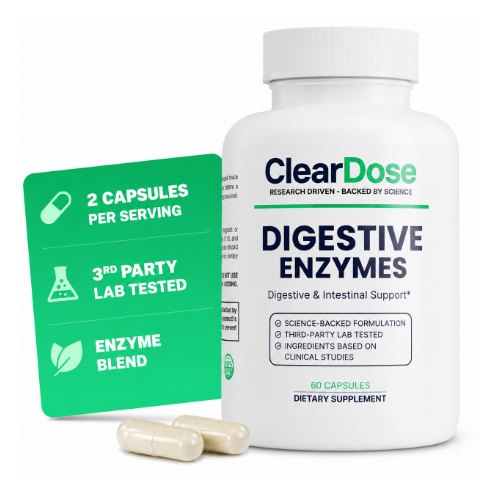 ClearDose Digestive Enzymes with Probiotics