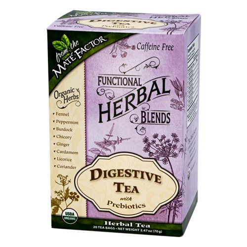 The Mate Factor Digestive Tea with Prebiotics