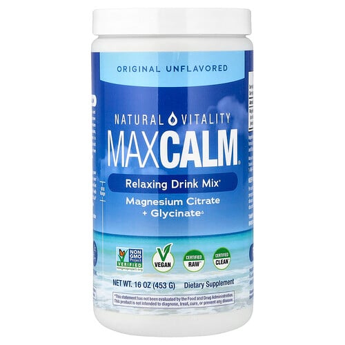 Natural Vitality CALM Magnesium Powder, Unflavored
