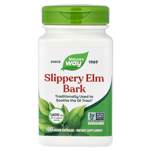 Nature’s Way Slippery Elm Bark Capsules