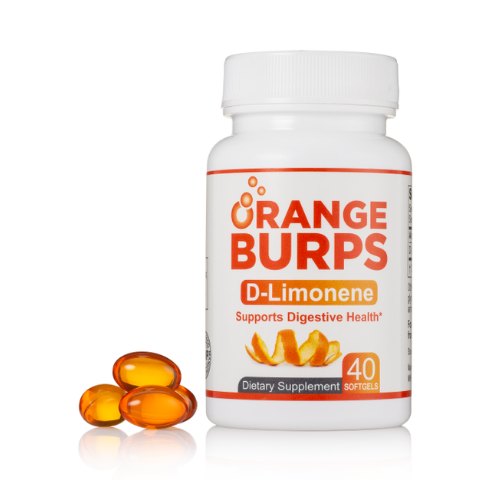 Orange Burps D-Limonene Softgels