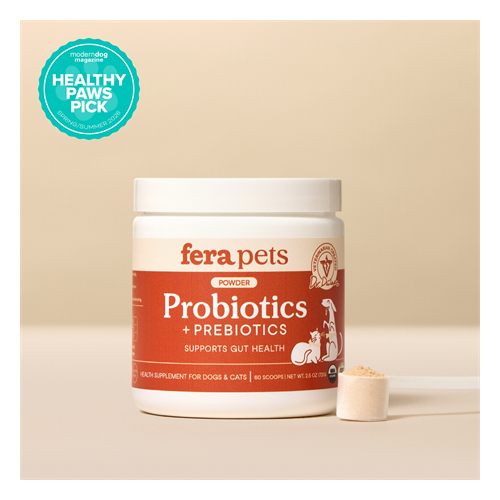 Fera Pets USDA Organic Probiotics with Prebiotics