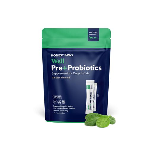 Honest Paws Pre+Probiotics for Dogs (stick packs)