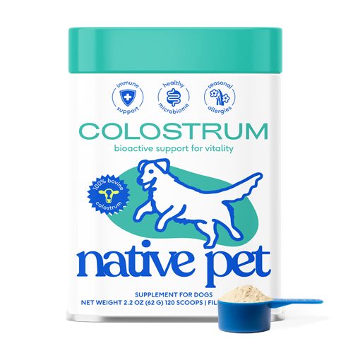 Native Pet Colostrum for Dogs