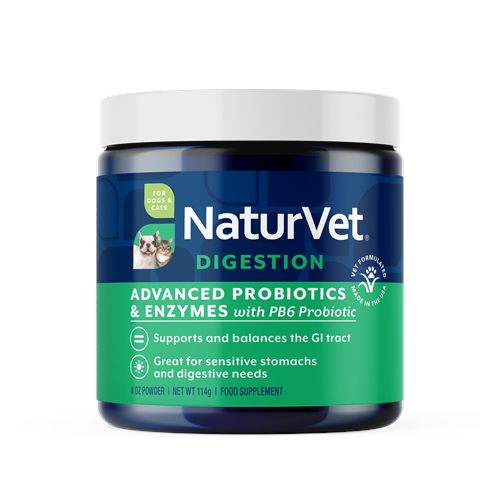 NaturVet Advanced Probiotics & Enzymes Powder