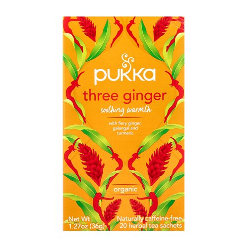 Pukka Herbs Three Ginger Organic Herbal Tea