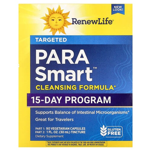 Renew Life PARA SMART Cleansing Formula, 15-Day Program