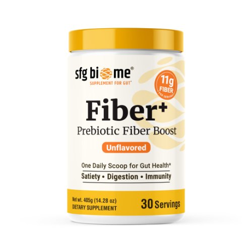 Sandhus Nutrition Fiber+ Prebiotic Fiber Boost