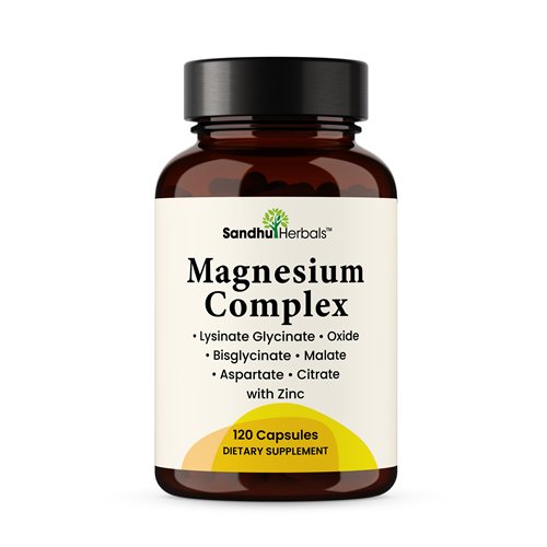 Sandhu Herbals Magnesium Complex with Zinc