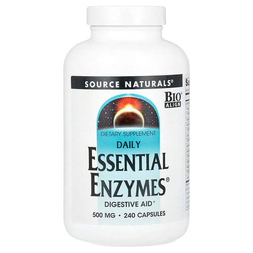 Source Naturals Essential Enzymes 500mg