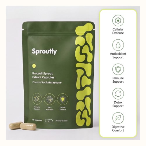 Sproutly Broccoli Sprout Extract Capsules
