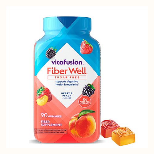 Vitafusion Fiber Well Sugar Free Fiber Supplement